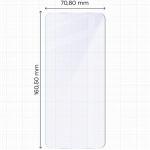 Set 2 folii sticla hibrid Bizon Glass Mule Duo compatibile cu Honor 400 Smart, Transparent 3 - lerato.ro