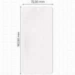 Folie protectie Bizon Glass Film Sun compatibila cu Honor 400 Smart, Transparent 3 - lerato.ro