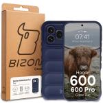 Carcasa Bizon Tur compatibila cu Honor 600 5G / 600 Pro 5G, Dark Blue 9 - lerato.ro