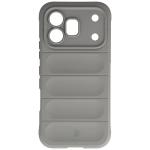 Carcasa Bizon Tur compatibila cu Honor 600 5G / 600 Pro 5G, Light Grey 2 - lerato.ro