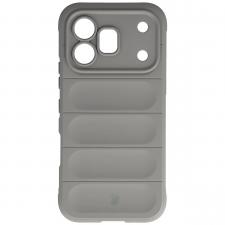 Huse si carcase Honor, Carcasa Bizon Tur compatibila cu Honor 600 5G / 600 Pro 5G, Light Grey, lerato.ro
