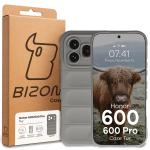 Carcasa Bizon Tur compatibila cu Honor 600 5G / 600 Pro 5G, Light Grey 9 - lerato.ro