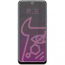 Folii protectie Honor 400 Smart, Folie sticla hibrid Bizon Glass Mule Shadow Privacy compatibila cu Honor 400 Smart, Negru, lerato.ro