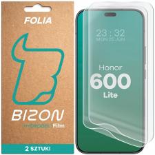 Folii protectie telefoane Honor, Set 2 folii protectie Bizon Film Hydrogel compatibile cu Honor 600 Lite, Transparent, lerato.ro