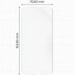 Set 2 folii protectie Bizon Film Hydrogel compatibile cu Honor 600 Lite, Transparent 3 - lerato.ro