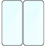 Set 2 folii sticla securizata Bizon Glass Edge Duo compatibile cu Honor 600 Lite, Negru 5 - lerato.ro