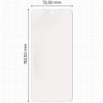 Set 2 folii protectie Bizon Glass Film Sun compatibile cu Honor 400 Smart, Transparent 3 - lerato.ro