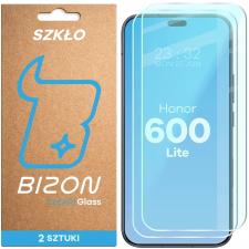 Folii protectie telefoane Honor, Set 2 folii sticla securizata Bizon Glass Clear Duo compatibile cu Honor 600 Lite, Transparent, lerato.ro
