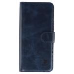 Husa flip cover Bizon Pocket compatibila cu Honor 600 Lite, Navy Blue 2 - lerato.ro