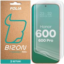 Folii protectie telefoane Honor, Set 2 folii protectie Bizon Film Hydrogel compatibile cu Honor 600 5G / 600 Pro 5G, Transparent, lerato.ro