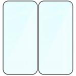 Set 2 folii sticla securizata Bizon Glass Edge Duo compatibile cu Honor 600 5G / 600 Pro 5G, Negru 5 - lerato.ro