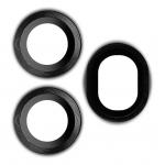 Folie sticla camera foto Bizon Glass Snap Lens compatibila cu Honor 600 Pro, Negru 3 - lerato.ro