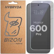 Folii protectie telefoane Honor, Folie sticla hibird Bizon Hybrid Shadow Privacy compatibila cu Honor 600 Pro, Negru, lerato.ro