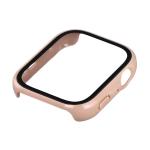 Carcasa cu protectie ecran din sticla securizata BizonMobile Adamo compatibila cu Huawei Watch Fit 5, Roz 7 - lerato.ro