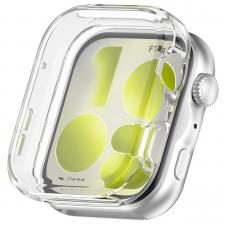 Accesorii Smartwatch, Carcasa cu protectie ecran BizonMobile Felipe compatibila cu Huawei Watch Fit 5, Transparent, lerato.ro