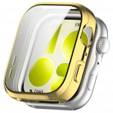 Accesorii Smartwatch, Carcasa cu protectie ecran BizonMobile Felipe compatibila cu Huawei Watch Fit 5, Gold, lerato.ro