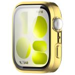 Carcasa cu protectie ecran BizonMobile Felipe compatibila cu Huawei Watch Fit 5, Gold 9 - lerato.ro