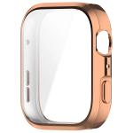 Carcasa cu protectie ecran BizonMobile Felipe compatibila cu Huawei Watch Fit 5, Rose Gold 4 - lerato.ro