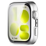 Carcasa cu protectie ecran BizonMobile Felipe compatibila cu Huawei Watch Fit 5, Silver 9 - lerato.ro