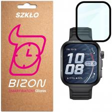 Folie sticla hibrid Bizon Watch Edge Hybrid compatibile cu Huawei Watch Fit 5 Pro, Negru
