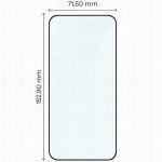Folie sticla securizata Bizon Glass Edge 2 compatibila cu Honor 400, Negru 3 - lerato.ro