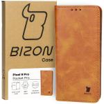 Husa flip cover Bizon Pocket compatibila cu Google Pixel 9 Pro XL, Maro 3 - lerato.ro