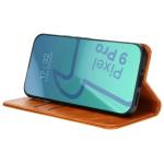 Husa flip cover Bizon Pocket compatibila cu Google Pixel 9 Pro XL, Maro 7 - lerato.ro