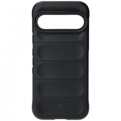 Carcasa Bizon Tur compatibila cu Google Pixel 9 / 9 Pro, Negru