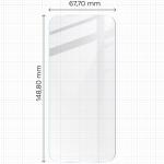 Folie sticla securizata Bizon Glass Clear 2 compatibila cu Google Pixel 9 / 9 Pro, Transparent 3 - lerato.ro