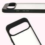 Carcasa Bizon Angelo compatibila cu Google Pixel 9 / 9 Pro, Transparent / Negru 4 - lerato.ro