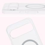 Carcasa Bizon CrystalO cu MagSafe compatibila cu Google Pixel 9 / 9 Pro, Transparent 5 - lerato.ro
