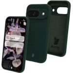 Carcasa Bizon Soft compatibila cu Google Pixel 9, Dark Green 3 - lerato.ro