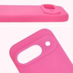 Carcasa Bizon Soft compatibila cu Google Pixel 9, Fucsia 6 - lerato.ro
