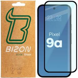 Folie sticla securizata Bizon Glass Edge 2 compatibila cu Google Pixel 9a, Negru