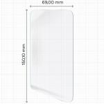 Set 2 folii protectie Bizon Glass Hydrogel compatibile cu Google Pixel 9a, Transparent 3 - lerato.ro