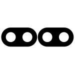 Set 2 folii sticla camera foto Bizon Glass Silk Lens compatibile cu Google Pixel 9a, Negru 4 - lerato.ro
