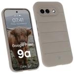 Carcasa Bizon Tur compatibila cu Google Pixel 9a, Light Grey 3 - lerato.ro