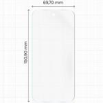 Set 2 folii protectie Bizon Glass Film Sun compatibile cu Google Pixel 9a, Transparent 3 - lerato.ro