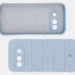 Carcasa Bizon Tur compatibila cu Google Pixel 9a, Light Blue 6 - lerato.ro