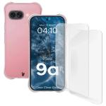 Kit protectie 3 in 1 BizonMobile Clear Pack, Carcasa Bizon Salpa si 2 folii Bizon Glass Clear Hydrogel, compatibil cu Google Pixel 9a, Transparent 2 - lerato.ro