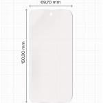 Folie protectie Bizon Glass Film Sun compatibila cu Google Pixel 9a, Transparent 3 - lerato.ro
