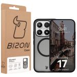 Carcasa Bizon MatteO cu MagSafe compatibila cu Xiaomi 17, Negru 8 - lerato.ro