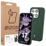 Carcasa Bizon Soft compatibila cu Xiaomi 17, Dark Green 8 - lerato.ro