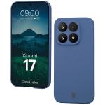 Carcasa Bizon Shell compatibila cu Xiaomi 17, Albastru 3 - lerato.ro