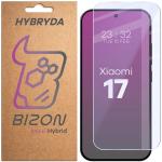 Folie sticla hibrid Bizon Hybrid Mule compatibila cu Xiaomi 17, Transparent 2 - lerato.ro