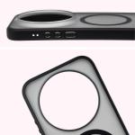 Carcasa Bizon MatteO cu MagSafe compatibila cu Xiaomi 17 Ultra, Negru 5 - lerato.ro