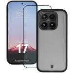 Kit protectie 2 in 1 BizonMobile, Carcasa Bizon Angelo si Folie sticla securizata Bizon Glass Edge, compatibil cu Xiaomi 17, Negru 2 - lerato.ro
