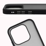 Kit protectie 2 in 1 BizonMobile, Carcasa Bizon Angelo si Folie sticla securizata Bizon Glass Edge, compatibil cu Xiaomi 17, Negru 5 - lerato.ro