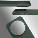 Carcasa Bizon Shell compatibila cu Xiaomi 17 Ultra, Verde 5 - lerato.ro