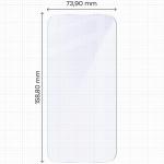 Folie sticla hibrid Bizon Hybrid Mule compatibila cu Xiaomi 17 Ultra, Transparent 3 - lerato.ro